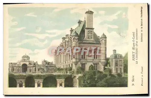 Cartes postales Anet Eure & Loir Le Chateau Vue interieure