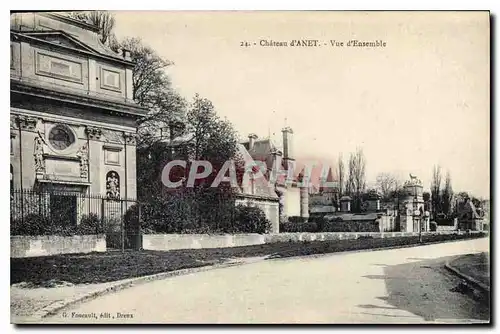 Cartes postales Chateau d'Anet Vue d'Ensemble