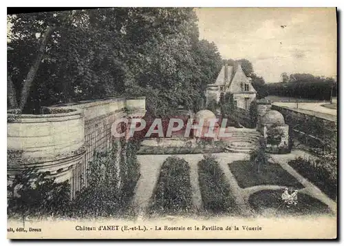 Ansichtskarte AK Chateau d'Anet E et L La Roseraie et le Pavillon de la Venerie