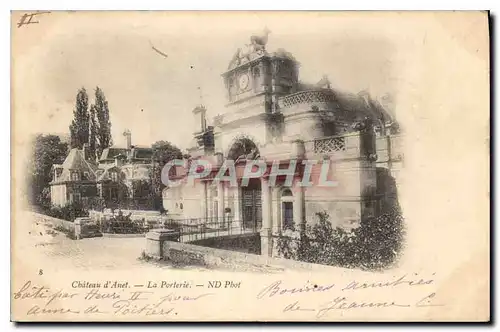 Cartes postales Chateau d'Anet La Porterie