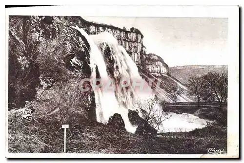 Ansichtskarte AK Baume les Messieurs Jura Cascade des Tufs