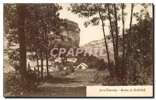 Ansichtskarte AK Jura Touriste Roches de Baume