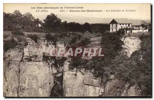 Ansichtskarte AK Le Jura Baume les Messieurs Les Echelles de Crancot Cafe Restaurant