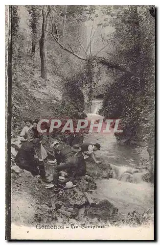 Cartes postales Gemenos Les Tompines (anim�e)