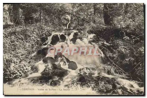 Cartes postales Gemenos Vallee de St Pons La Source