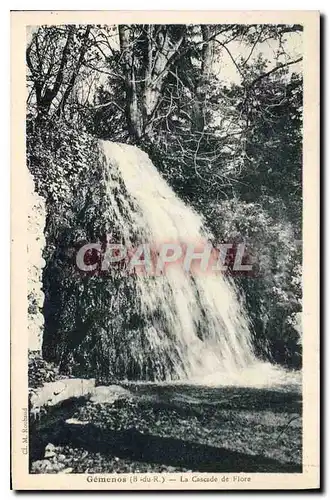 Cartes postales Gemenos B du R La Cascade de Flore