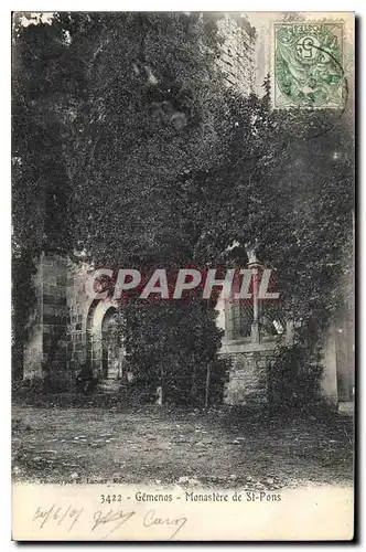 Cartes postales Gemenos Monastere de St Pons