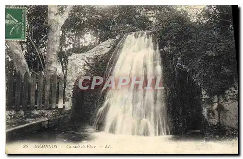 Cartes postales Gemenos Cascade de Flore