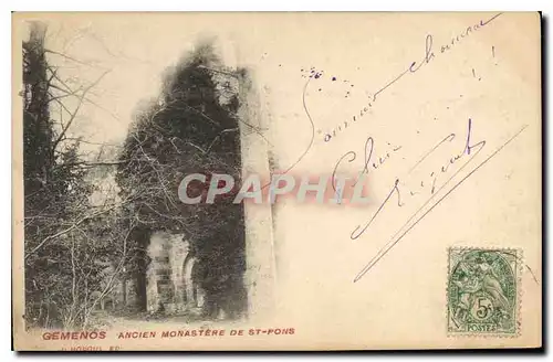 Cartes postales Gemenos Ancien Monastere de St Pons