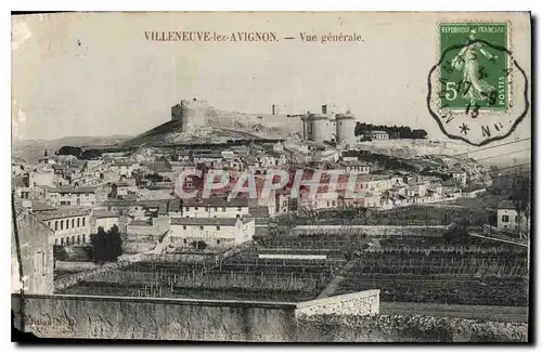 Cartes postales Villeneuve les Avignon Vue generale