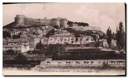 Cartes postales Villeneuve les Avignon Le Fort Saint Andre