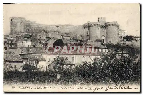 Cartes postales Villeneuve les Avignon Le Fort Saint Andre