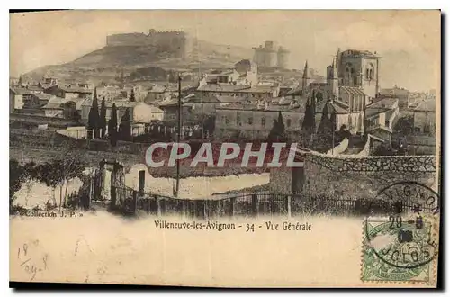 Cartes postales Villeneuve les Avignon Vue Generale
