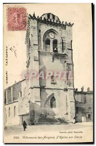 Cartes postales Villeneuve les Avignon L'Eglise XIV siecle