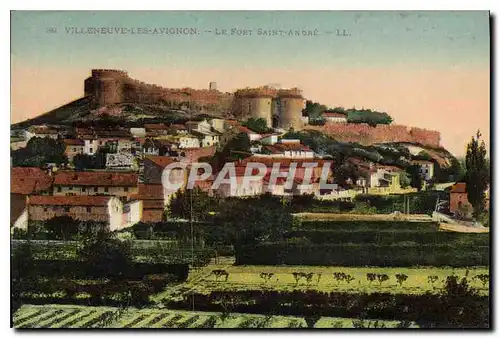 Cartes postales Villeneuve les Avignon Le Fort Saint Andre