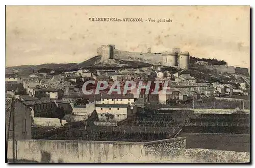 Cartes postales Villeneuve les Avignon Vue generale