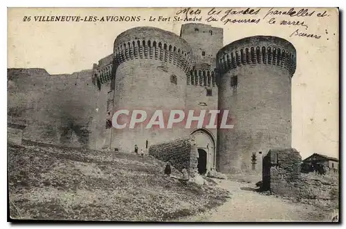 Cartes postales Villeneuve les Avignon Le Fort St Andre