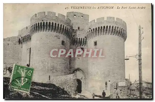 Cartes postales Villeneuve les Avignon Le Fort Saint Andre