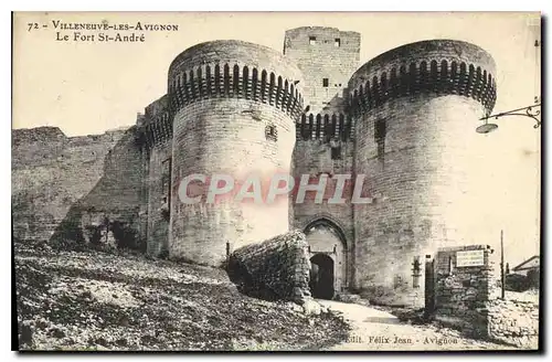 Cartes postales Villeneuve les Avignon Le Fort St Andre