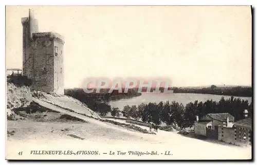 Cartes postales Villeneuve les Avignon La Tour Philippe le Bel