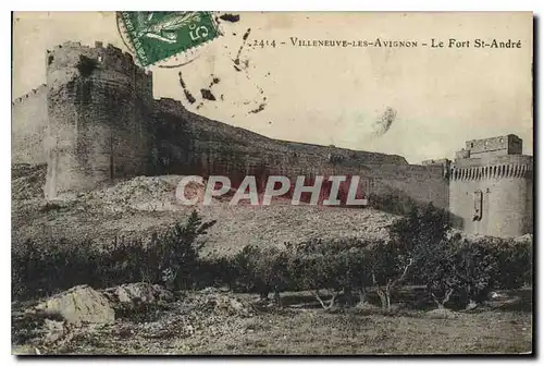 Cartes postales Villeneuve les Avignon Le Fort St Andre