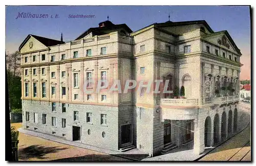 Cartes postales Mulhausen Stadttheater