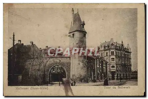 Cartes postales Mulhouse Haut Rhin Tour du Bollwerk