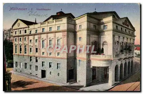 Cartes postales Mulhausen Stadttheater