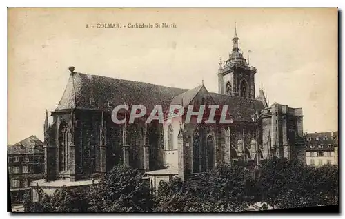 Cartes postales Colmar Cathedrale St Martin