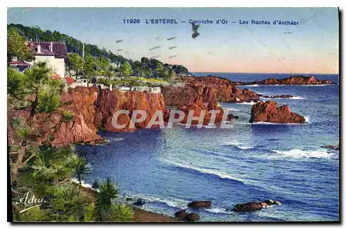 Cartes postales L'Esterel Corniche d'Or Les Roches d'Antheor