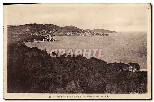 Cartes postales Sainte Maxime Panorama