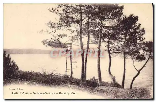 Cartes postales Cote d'Azur Sainte Maxime Bord de Mer