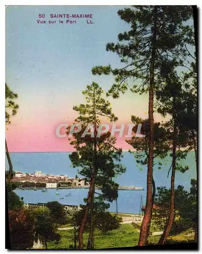 Cartes postales Sainte Maxime Vue sur le Port