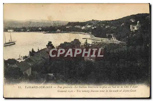 Cartes postales Tamaris sur Mer Vue generale La Station hivernale la plus au Sud de la Cote d'Azur