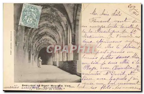 Cartes postales Basilique de Saint Maximin Var