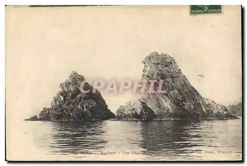 Cartes postales Rochers Les Deux Freres La Seyne