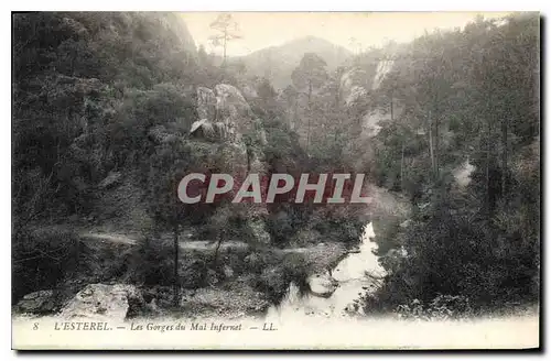 Cartes postales L'Esterel Les Gorges du Mal Infernet