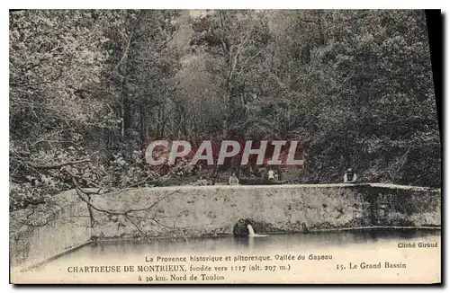 Ansichtskarte AK La Provence historique et pittoresque Vallee du Gapeau Chartreuse de Montrieux fondee vers