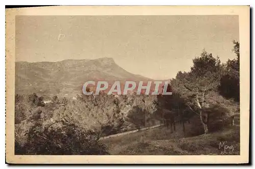 Ansichtskarte AK Toulon Le Mont Coudon vue prise des hauteurs du Cap Brun