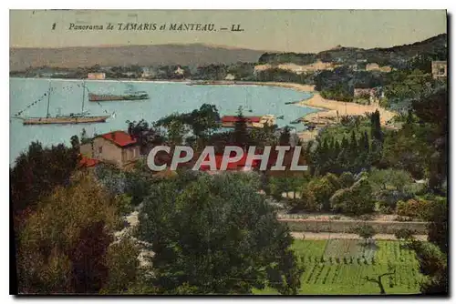 Cartes postales Panorama de Tamaris et Manteau