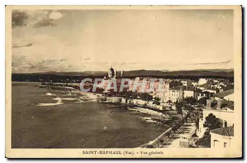 Cartes postales Saint Raphael Var Vue generale