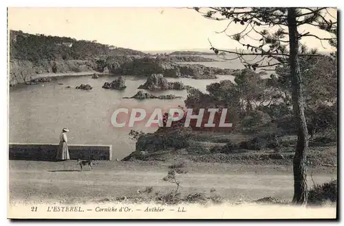 Cartes postales L'Esterel Corniche d'Or Antheor