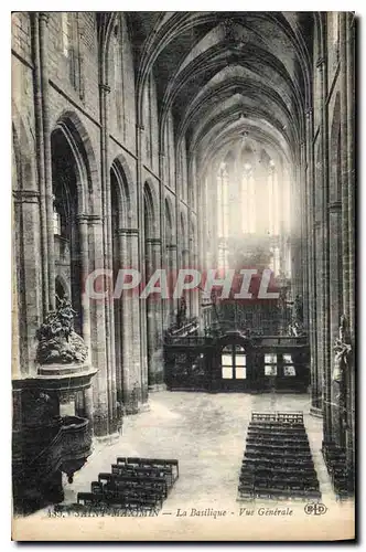 Ansichtskarte AK Saint Maximin La Basilique Vue Generale