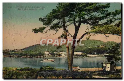 Ansichtskarte AK Corniche de L'Esterel La rade d'Agay