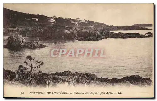 Ansichtskarte AK Corniche de L'Esterel Calanque des Anglais pres Agay