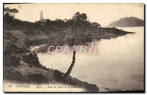 Ansichtskarte AK L'Esterel Agay Anse du Phare de la Baumette