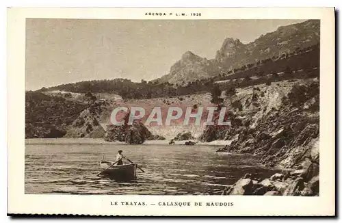 Ansichtskarte AK Le Trayas Calanque du Maudois