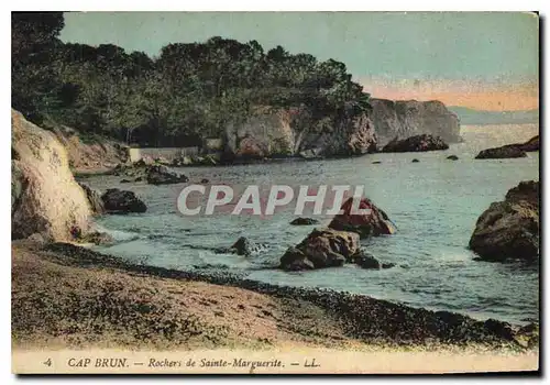 Cartes postales Cap Brun Rocher de Sainte Marguerite