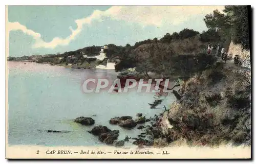 Cartes postales Cap Brun Bord de Mer Vue sur le Mourillon