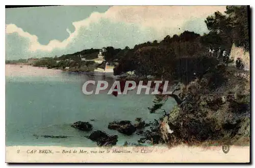 Cartes postales Cap Brun Bord de Mer Vue sur le Mourillon